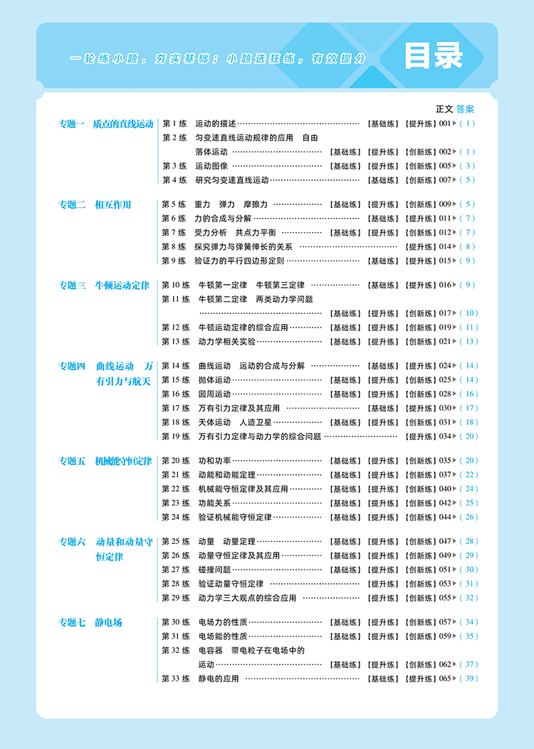 2023年第12版.物理（新高考）小题狂练.金考卷高考命题新动向