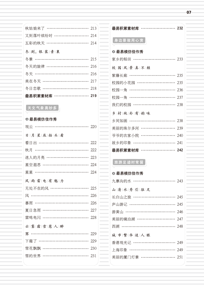 小学生优秀作文升格辅导大全.作文大典