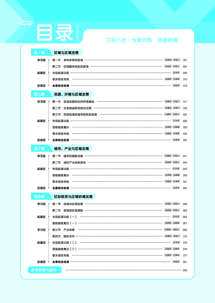 21高中地理.选择性必修.2（人教版）一遍过.2022版