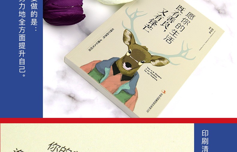 愿你的生活既有善良又有锋芒将来的你一定会感谢拼命自己把生活过成你想要样子青春文学励志畅销励志书籍HD