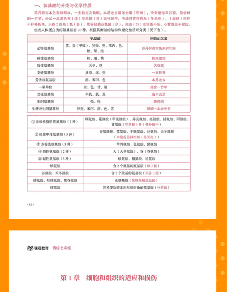 《课观教育西医综合考研教材2022考试用书考点大纲 西综七字经》