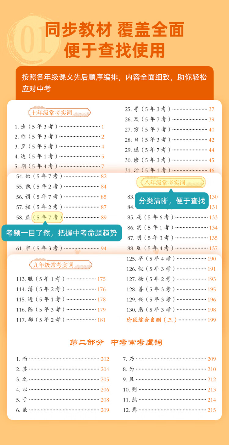 《作业帮脑图文言文实词虚词中考语文专项训练研究初中同步初一初二初三总复习教辅资料真题常用字典词典工具书》