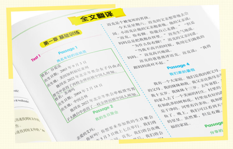 《小学英语阅读理解六年级 上册下册通用 思维导图练文章 阅读理解方法技巧专项训练》