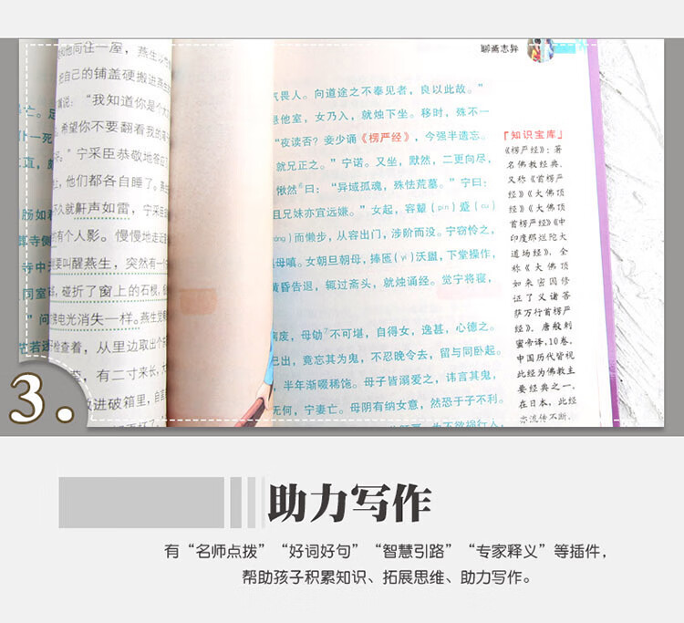 《聊斋志异 中小学生课外阅读指导丛书彩插版 名师点拨释义批注 无障碍阅读》