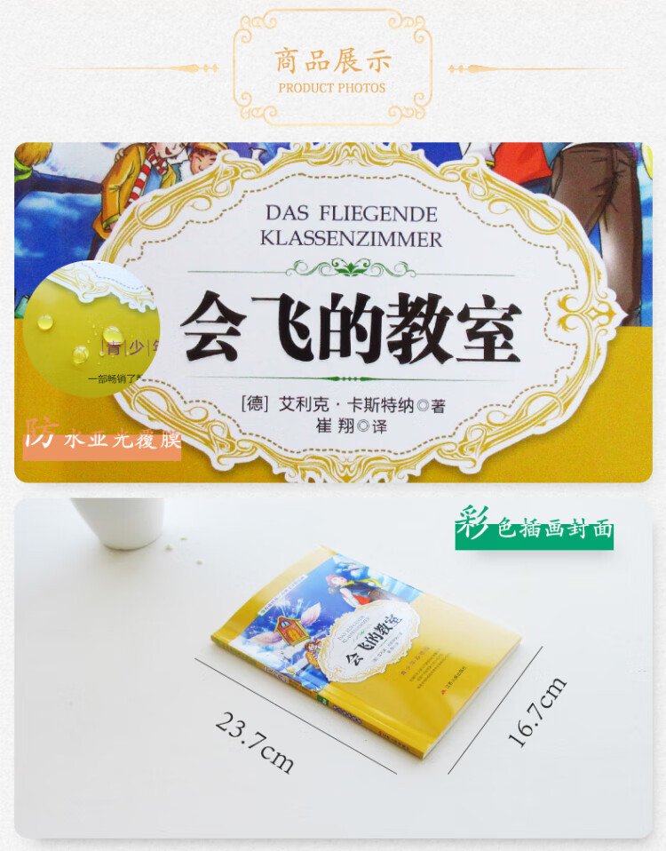 《中外文学精品廊 中外童话寓言精品廊 会飞的教室 春雨教育》