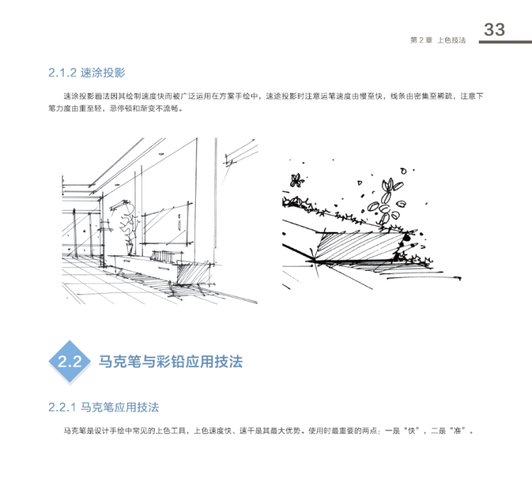 《室内设计手绘基础精讲》