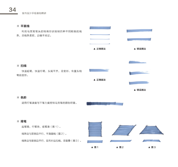 《室内设计手绘基础精讲》