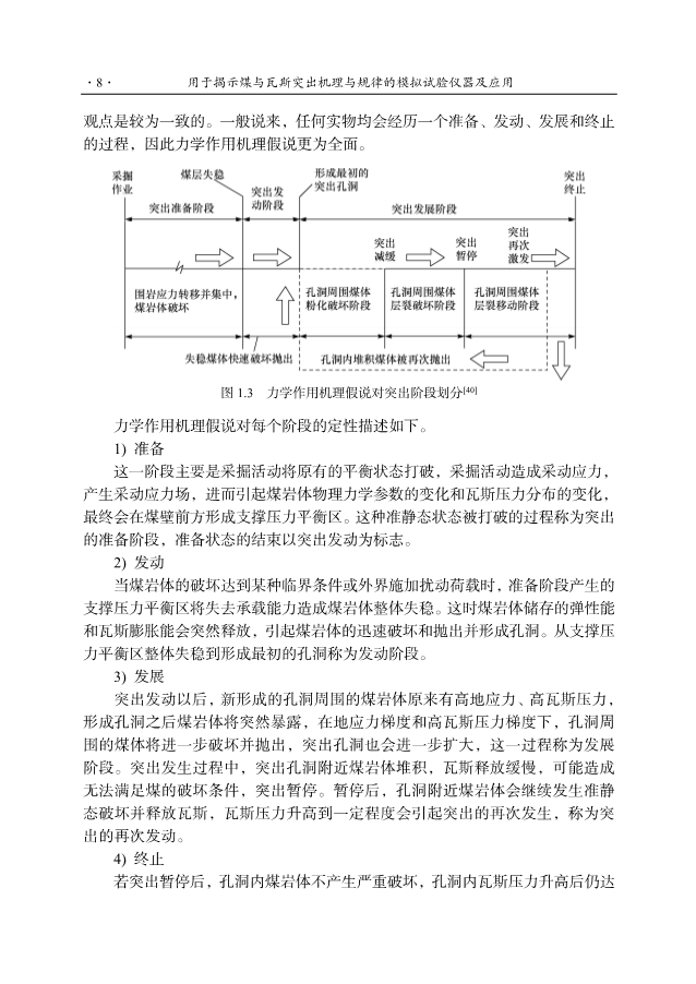 《用于揭示煤与瓦斯突出机理与规律的模拟试验仪器及应用》