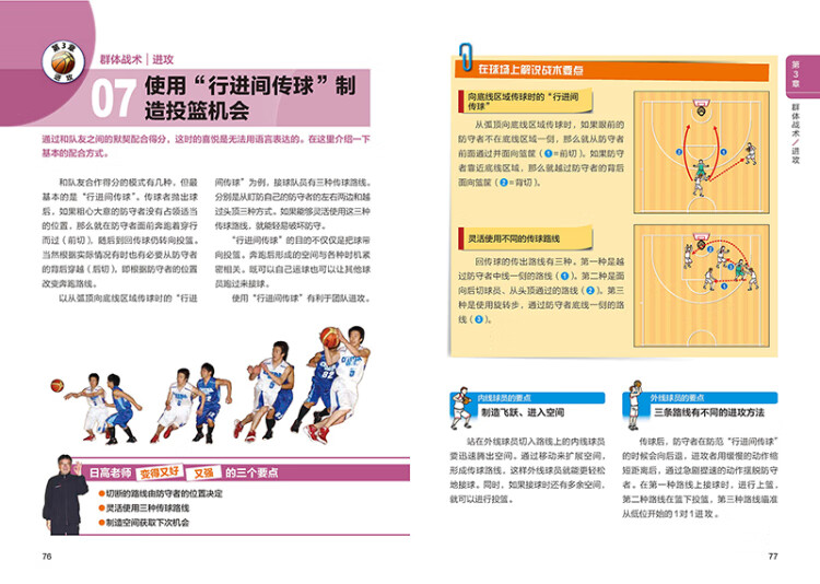 《篮球战术图解：基础练习与实战应用》