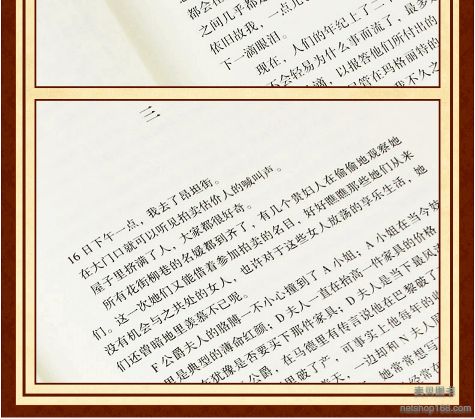 《茶花女 全译本中文原著原版 世界文学名著书籍 阅读书目世界名著》